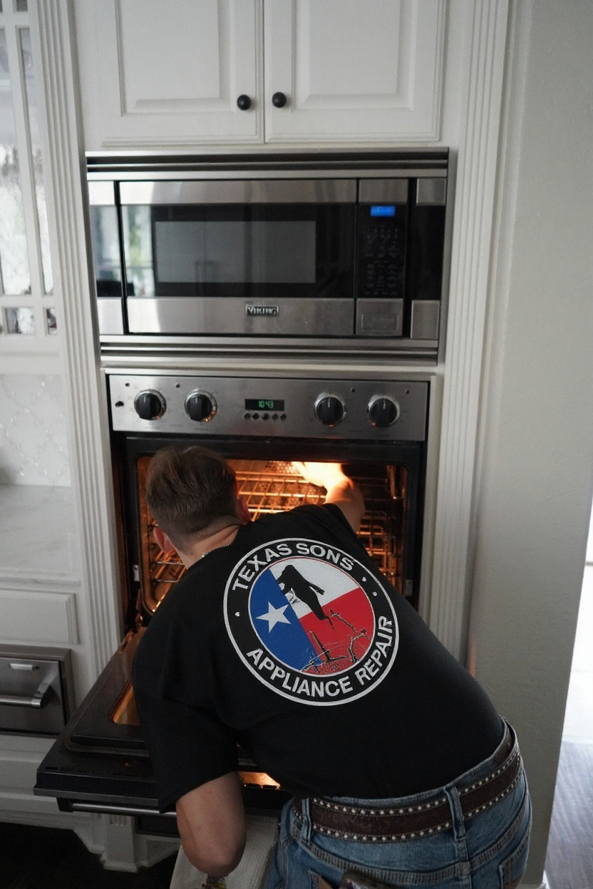 Oven repair technician in DFW