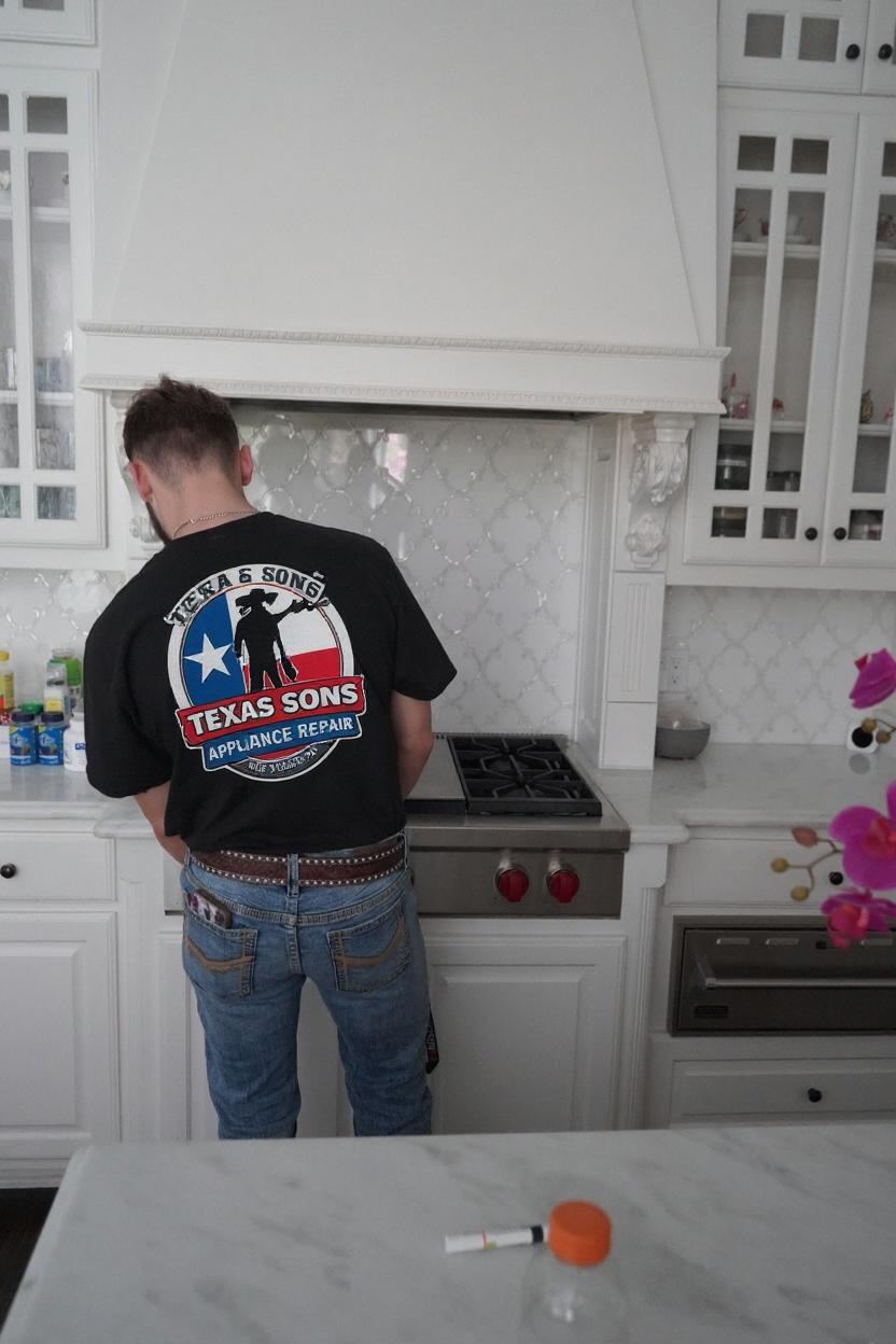 Stovetop repair technician in DFW